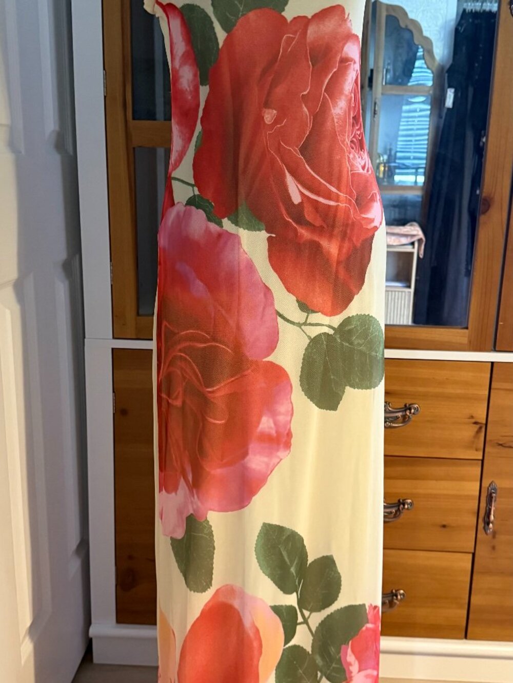 Sincerly Jules Rose Print Dress Size XL